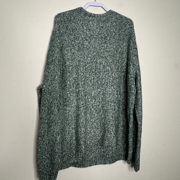 Alesbury Cable Knit Crewneck Pullover Sweater in Jungle Green NWT Size 2XL - Picture 5 of 9